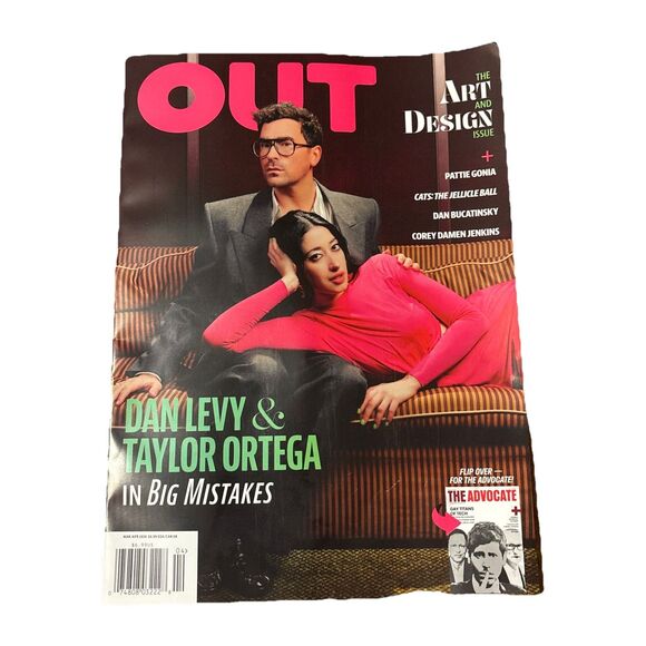 Other - Out / The Advocate Magazine March / April 2026 LGBTQ Dan Levy Taylor Ortega NEW